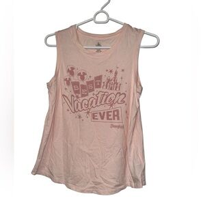 Disneyland park Pink Graphic Tee best vacation ever women’s small